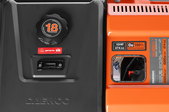 Коммерческий дизельный двигатель Daewoo Series 480